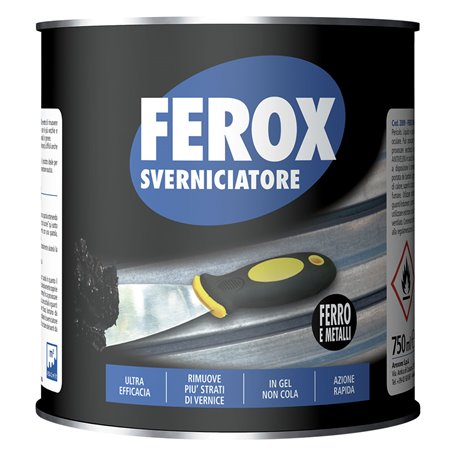 12PZ FEROX SVERNICIATORE FERRO E METALLI ml 750