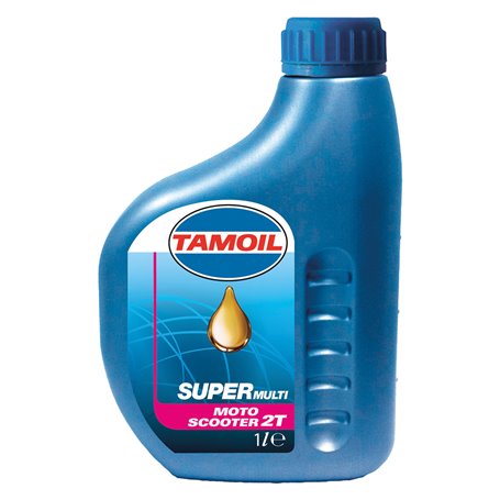 12PZ OLIO MOTORE PER MOTO 'TAMOIL SUPERMULTI 2T' 2 tempi - lt. 1