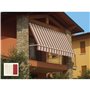 TENDA DA SOLE A CADUTA cm.250 x H.250 - bordeaux/crema codice 8048650