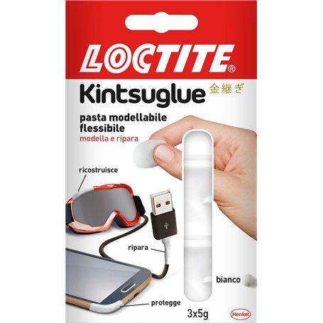 12PZ LOCTITE KINTSUGLUE BIANCO GR.5