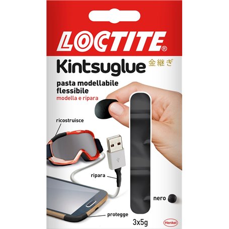 12PZ LOCTITE KINTSUGLUE NERO GR.5