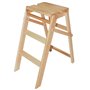 SGABELLO LEGNO 3 GRADINI
