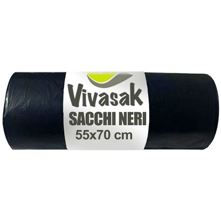 30PZ SACCHI NETTEZZA URBANA ROTOLO 55X70 AMBRA GR. 300