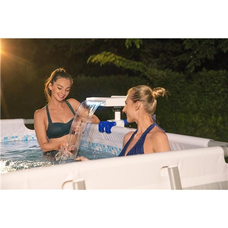 CASCATA X PISCINA CON LED 58619