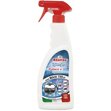 12PZ RHUTTEN IGIENIZZANTE AUTOIGIEN CAR750 ML