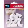 1PZ GIUNTI X CANALINA INOFIX ( CONFEZIONE 10PZ) BIANCO