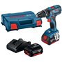 BOSCH-B 18VP TRAPANO 2 BATTERIE 3,0Ah GSB 18V-28