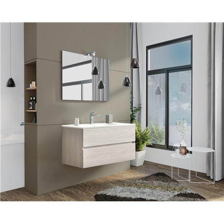 MOBILE BAGNO NEW SPLASH CM.105 ROVERE GRIGIO