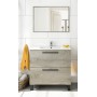 KIT MOBILE BAGNO ATHENA 2CASSETTI CM.80 ROVERE ALASKA