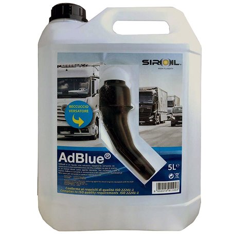 4PZ ADDITIVO ADBLUE SIRAL LT.5 CON BECCUCCIO
