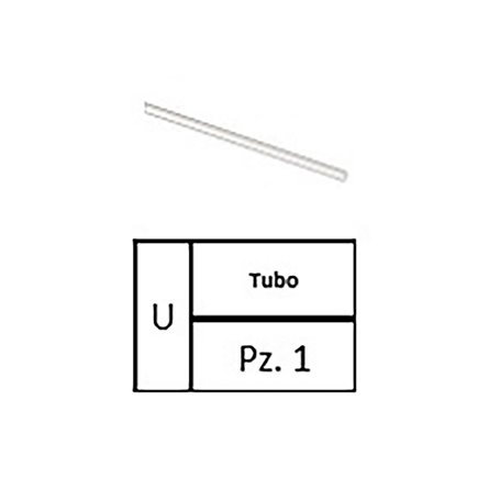 TUBO U X ARMADIO SPOGLIATOIO A 1 POSTO