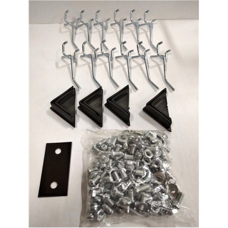 1PZ KIT MONTAGGIO X BANCO DA LAVORO CON PANNELLO