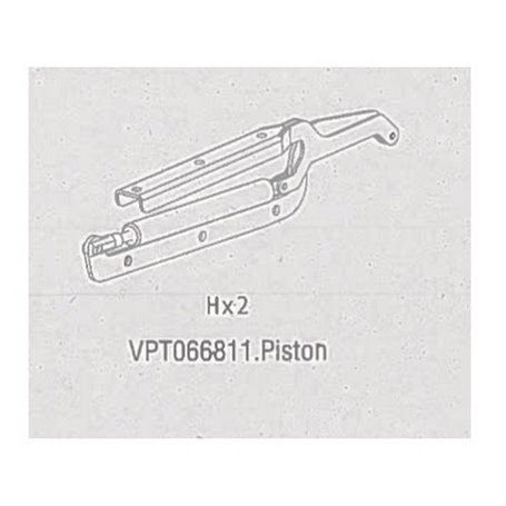 PISTONE H VPT066811 X CASSAPANCA XXL MARRONE