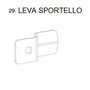 LEVA SPORTELLO N. 29 X BARBECUE ASADO