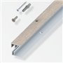 RACCORDO BALCONE X PARQUET ROVERE/GRIGIO CM.100