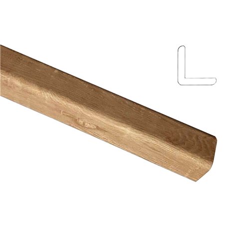 10PZ PARASPIGOLI POLISTIRENE LISCIO 30X30 H.290 FRASSINO SBIANCATO