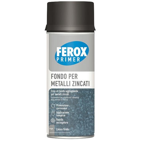 6PZ AREXONS FEROX PRIMER 400ML. X METALLI ZINCATI