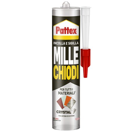 12PZ PATTEX MILLECHIODI CRYSTAL CARTUCCIA GR.290