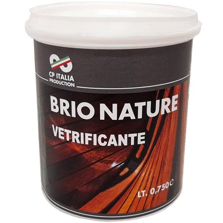 6PZ SMALTO VETRIFICANTE BRIONATURE TRASPARENTE LUCIDO LT.0,750