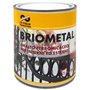 6PZ SMALTO MICACEO GROSSO BRIOMETAL GRIGIO CHIARO 700 LITRO.0,750