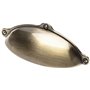 10PZ MANIGLIA A CONCHIGLIA ART. RJM0127 MM. 64
