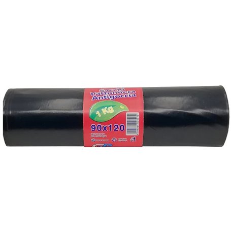 20PZ SACCHI NETTEZZA URBANA IN ROTOLO 90X120 NERO (GR. 800 CA)