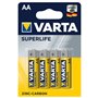 12PZ VARTA SUPERLIFE ZINCO STILO BLISTER 4PZ