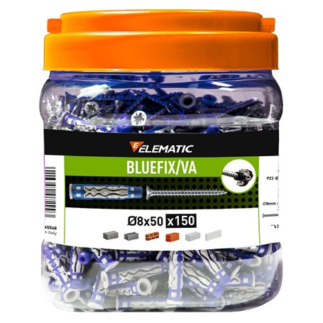 ELEMATIC BLUEFIX VA 8X50 BARATTOLO (PZ.150)