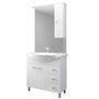 MOBILE BAGNO BIANCO EVA CM.85 COMPLETO