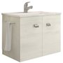 MOBILE BAGNO ERIKA SENZA SPECCHIO ROVERE BIANCO