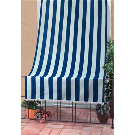 TENDA DA SOLE MOD. RIO CM.140X250 BIANCO/BLU