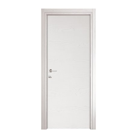 PORTA MOD.MICROTEC FRASSINO/BIANCO CM.210X70