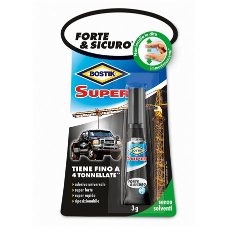12PZ BOSTIK SUPER FORTE SICURO 3 GR.