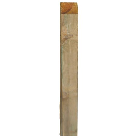 PALI RETTANGOLARI IN LEGNO TRATTATI ED IMPREGNATI PER RECINTO/STACCIONATA/STECCATO DIMENSIONI CM 7X7 ALTEZZA CM 300H