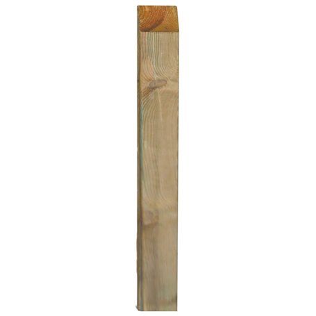 PALI RETTANGOLARI IN LEGNO TRATTATI ED IMPREGNATI PER RECINTO/STACCIONATA/STECCATO DIMENSIONI CM 9X9 ALTEZZA CM 200H