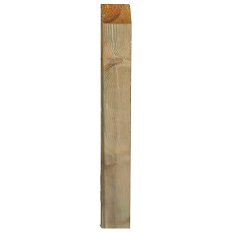 PALI RETTANGOLARI IN LEGNO TRATTATI ED IMPREGNATI PER RECINTO/STACCIONATA/STECCATO DIMENSIONI CM 9X9 ALTEZZA CM 200H