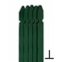 Paletto a T altezza 100 CM sezione mm 30x30x3 PLASTIFICATO Palo Verde da GIARDINO recinzione in ferro