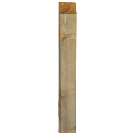 PALI RETTANGOLARI IN LEGNO TRATTATI ED IMPREGNATI PER RECINTO/STACCIONATA/STECCATO DIMENSIONI CM 9X9 ALTEZZA CM 300H