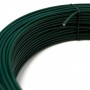 1RT FILO DI TENSIONE DIAMETRO Ø 1,8 MM MATASSA DA 100 MT PLASTIFICATO VERDE PER RETE E RECINZIONI