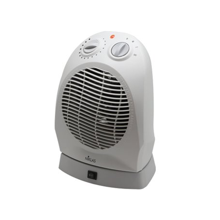 TERMOVENTILATORI NIKLAS WAVE VERTICALE OSCILLANTE 22x20x31 cm. 1000/2000 Watt