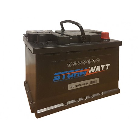 BATTERIE AUTO STORMWATT 44AH MM.207x175x190H