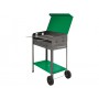 BARBECUE EL GAUCHO GRIGLIATA MISTA FIEST GRIGLIA 37x68cm CM.70x40x90H