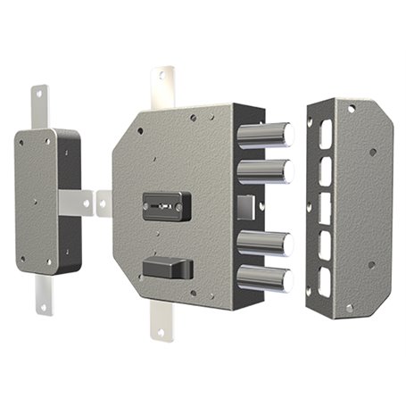 SERRATURA CR DOPPIA MANDATA DA APPLICARE X PORTE LEGNO 2350PLUS SINISTRA
