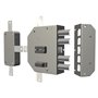 SERRATURA CR DOPPIA MANDATA DA APPLICARE X PORTE LEGNO 2350PLUS SINISTRA