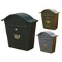 CASSETTE POSTALI BRIXO VILLA D'ESTE BRONZO CM.36x14x37H