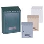 CASSETTE POSTALI BRIXO POPULAR GRIGIO CON TETTO CM.21x7x30H