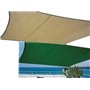 Vele ombra GDLC Praiano 300x400 cm colore Ecrù In polietilene 