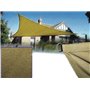 Vele ombra GDLC Amalfi 300x300x300 cm colore bianca In polietilene 
