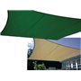 Vele ombra GDLC Tramonti 400x600 cm. colore Verde In polietilene 