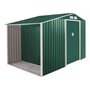 Garden Cottage Metalgreen L278 con legnaia